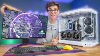 The GARGANTUAN Gaming PC Build 2024! 🥳 - RTX 4070 Ti Super, Ryzen 7800x3D! | AD