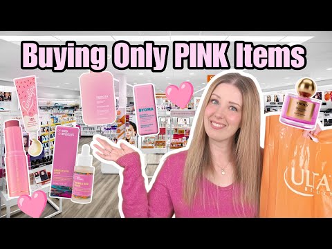 Only Buying PINK Items at Ulta- No Budget SHOPPING SPREE! 🩷🩷