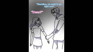 Jock guy X Nerd girl part 24 see me personally, I wouldn`t let that slide #booktok #animatic #crush