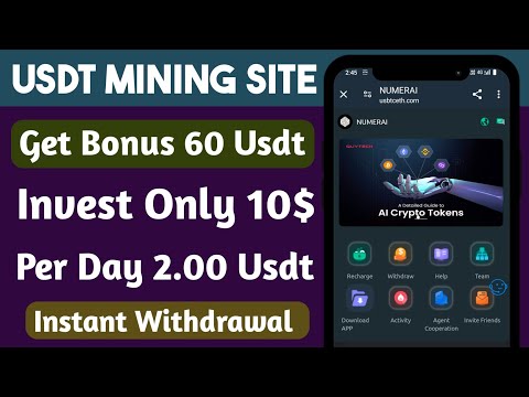 Numerai Mall | New Usdt Earning Site | Usdt Money Making Website | Free Usdt Mining | Usdt Earning