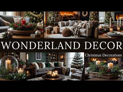 Christmas Living Space Decorations: Transform Your Home into a Winter Wonderland