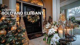 Bold and Elegant Christmas Décor Ideas: Luxurious Designs for a Glamorous Holiday Season