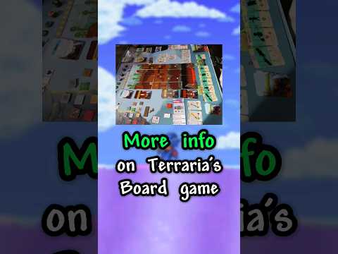 MORE INFO on Terraria's board game