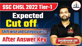 SSC CHSL 2022 Tier-1 Expected Safe Score by Shubham Jain Sir (RBE)