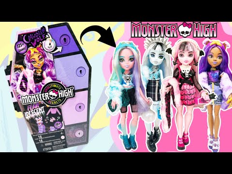 UNBOXING! Monster High Skulltimate Secrets FEARIDESCENT Lockers