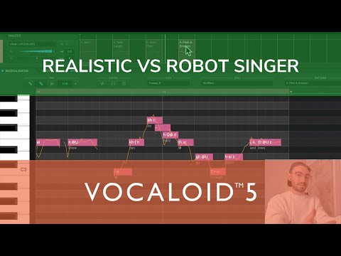 VOCALOID5 | REALISTIC VS ROBOT SINGER