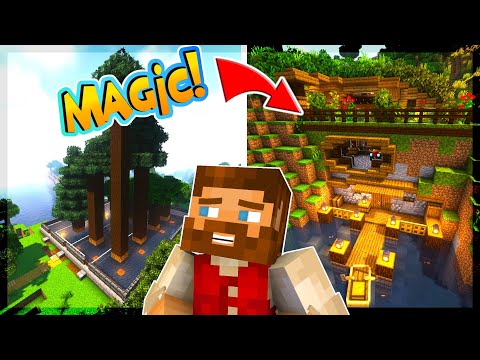 I Built the PERFECT Early Game Survival TREE FARM in Minecraft 1.19 [#2]