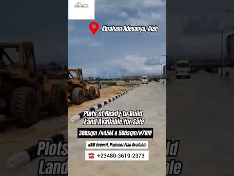 LAND AVAILABLE FOR SALE IN AJAH, LAGOS | MERIDIAN BOULEVARD ESTATE #landforsale #lagoslands #buyland