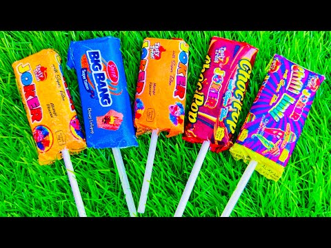 Some popular Candies in the World | New Milk Bottle | mini Cooking | Ice Cream Pop It | Asmr Coca