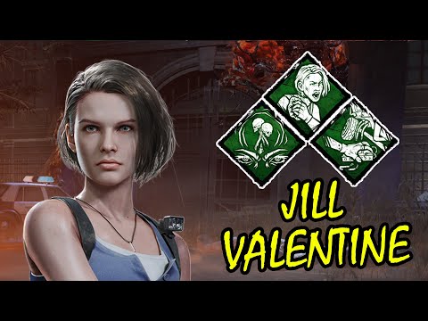 New Survivor JILL VALENTINE + Perks Showcase | Dead by Daylight PTB