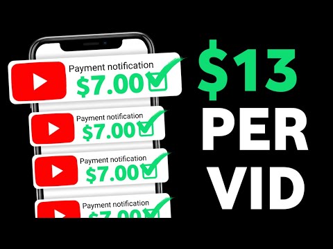 $13.00 Per video 🤑 watch on YOUTUBE!! Make Money Online