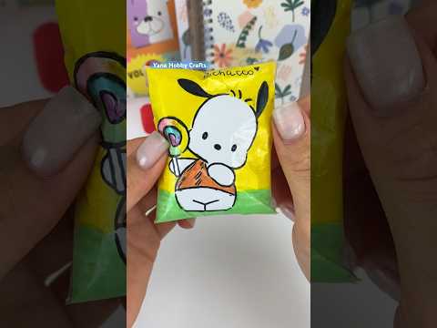 DIY Paper Crafts ✨ how to make sguishy Pochacco 💚 #diypapercraft #papercraft #diycrafts