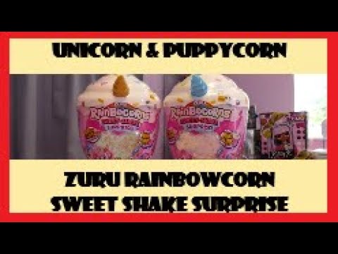 Zuru Rainbocorns Plush Sweet Shake Surprise - Puppycorn and Unicorn Suprise Plush