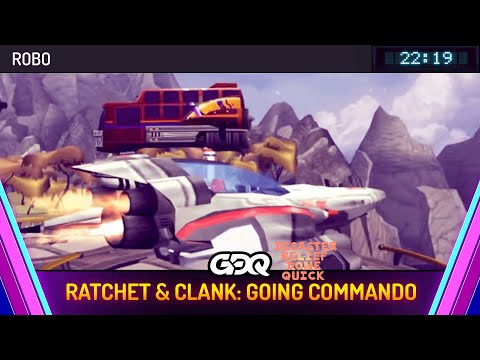 Ratchet & Clank: Going Commando by robo in 22:19 - Disaster Relief Done Quick 2024