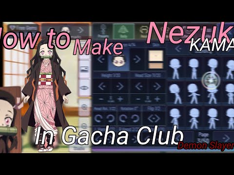 Easy Tutorial For Making Nezuko Kamado In Gacha Club /Mokyutsei