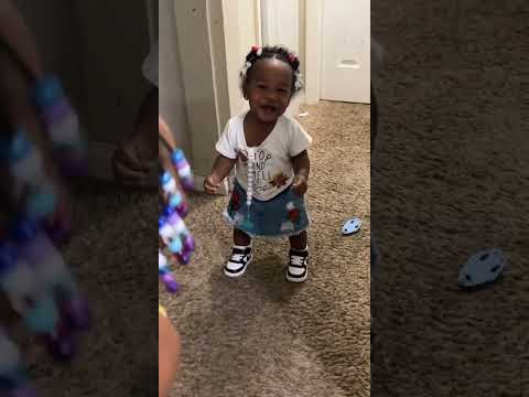 Look at how happy she was, #babyshorts #baby #parenthoodmoments #babymemories #babygirl #babyvideos