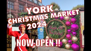 York Christmas market  2024  now Open !!  top 5  ??