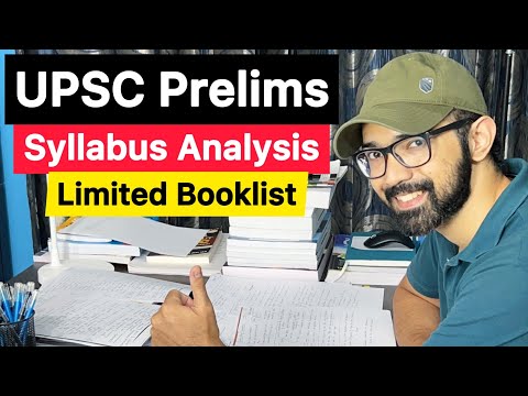 UPSC Prelims Syllabus Analysis & Booklist