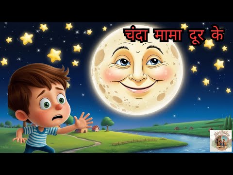 चंदा मामा दूर के | Chanda Mama Door Ke | Classic Hindi Rhyme for Kids