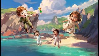 🧚 Peter Pan and Wendy 🧚 | Gentle, Low-Stimuli Story for Kids | Calm, Healthy Screen Time