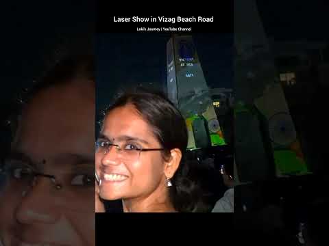 Click here ⬆️ to watch Laser Show in Vizag Beach Road full video #lokisjourney #vizag #laser #show