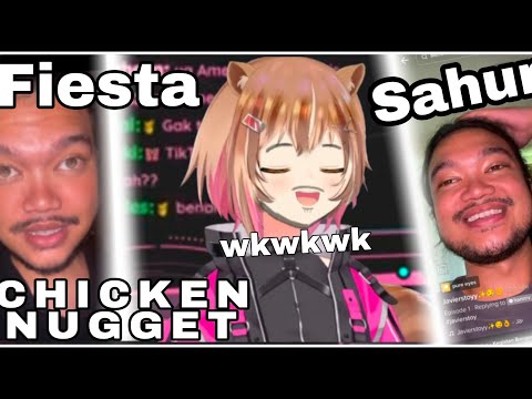 Risu tau "Fiesta Chicken Nugget" sama "Sahur" ala bang Javier Stoy [HoloID Clip]