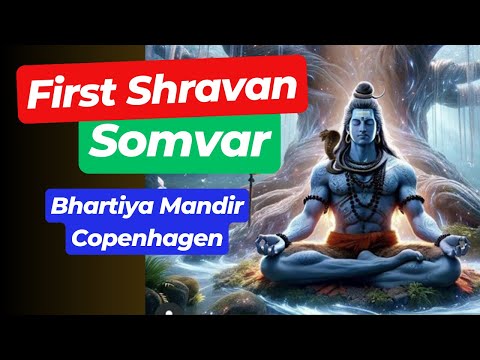 First Shravan Somvar celebration in Denmark | Bhartiya Mandir - Copenhagen