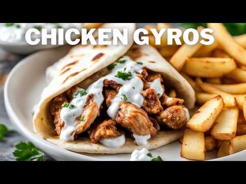 Best Chicken Gyro Recipe | How to Make Greek Gyros