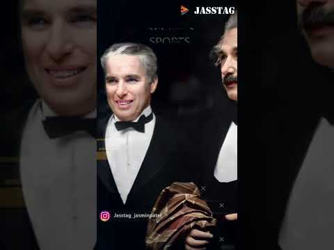 When Albert Einstein Met Charlie Chaplin,Funny Conversation #shorts  #ytshorts  / The Jasstag Shorts