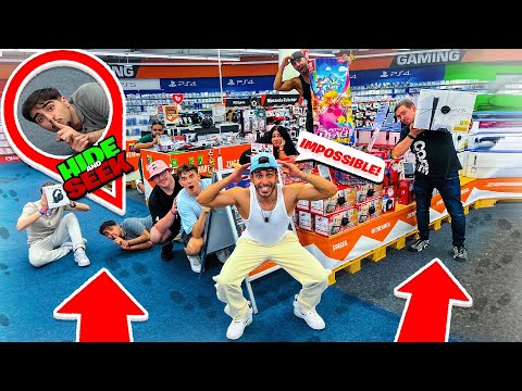 FANGEN & VERSTECKEN im 500€ XXL SATURN mit YouTuber INSEL TEAM