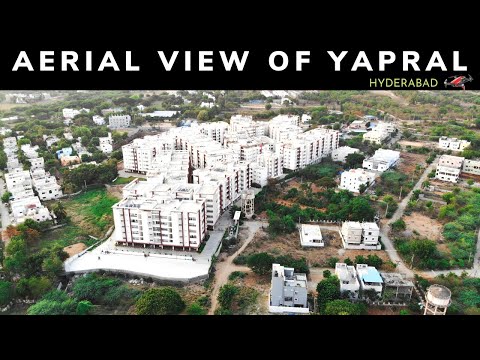 Yapral, Hyderabad Area Drone Video | Aerial View of Hyderabad