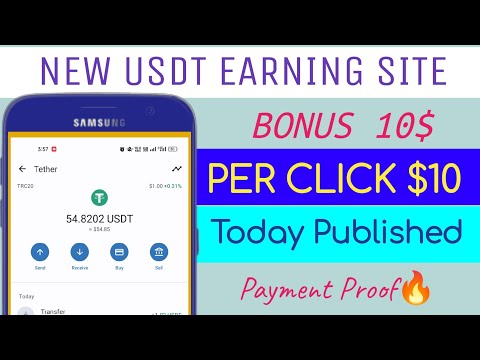 Latest Usdt Earning Website | Earn $100 Daily | Usdt mining site | Trx income