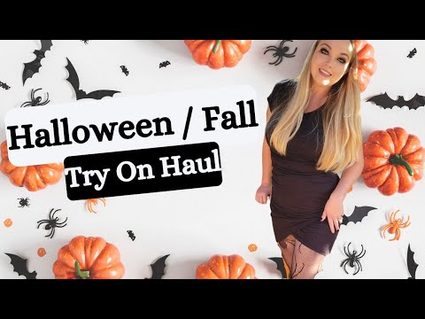 Fall & Halloween Try-On Haul | Dressin Review & Discount Code! 🍂👻