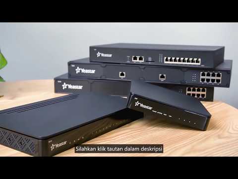 Sistem teleponi IP-PBX dari Yeastar S-series VoIP PBX  | Bahasa Indonesia