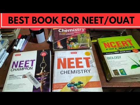 BEST BOOKS FOR NEET AND OUAT 🔥 2025🔥 ll PHY/CHEMISTRY/WHICH BOOK WE SHOULD FOLLOW 🩺