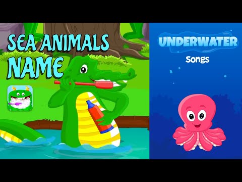 Sea Animals Underwater Songs | Nursery Rhymes for Kids