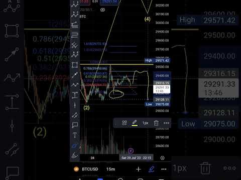 Bitcoin update: #btc needs to claim 29500 range if we claim, will hit 32k or 28300 coming #bitcoin