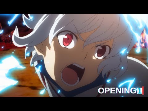 「Creditless」DanMachi SEASON 4 OPENING 1 - 『Tentou』4K 60FPS