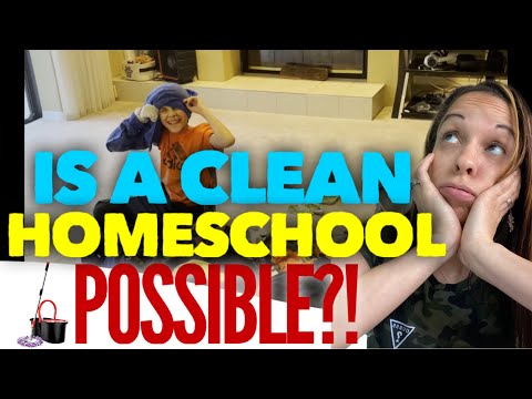 How to Keep Your Homeschool Clean || Kids Chores