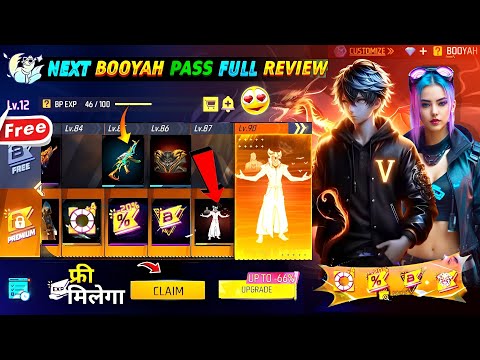 Next Booyah Pass Free Fire 🤯🥳😱| July Booyah Pass Free Fire | July Booyah Pass Free Fire 2024