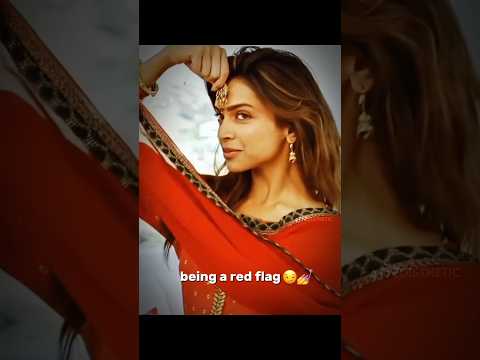 but when you realise you can never be a red flag😪 #deepikapadukone #veronica #viralshorts #ytshorts