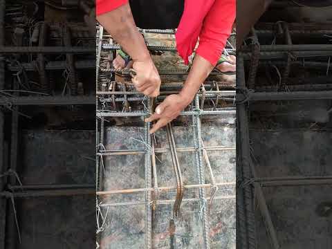 stair case rebars installation #construction#steelworks #about construction