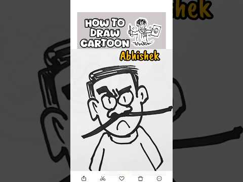 New drawings cartoon | How to draw cartoon | cartoon art