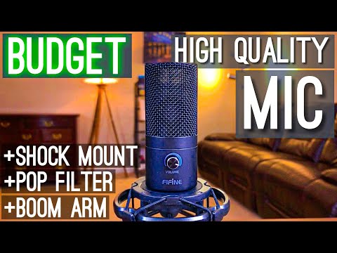 Budget Mic for Streaming & Youtube 2019 - Best Mic Kit for $50 - FiFine T669