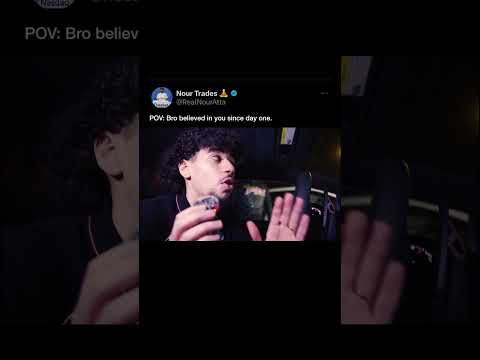 POV : Bro Believed In You Since Day One 💪