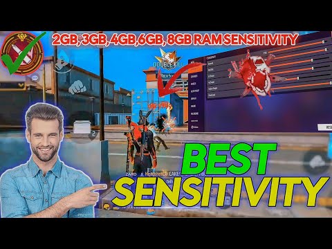 Free Fire Auto Headshot Sensitivity 2024 | Best Headshot Settings for 2GB, 4GB, 6GB, 8GB RAM