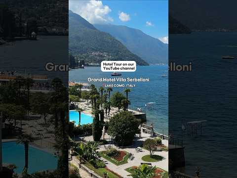 Curious about the only 5-star luxury hotel in Bellagio,Lake Como?🇮🇹 #luxuryhotel #hoteltour #italy