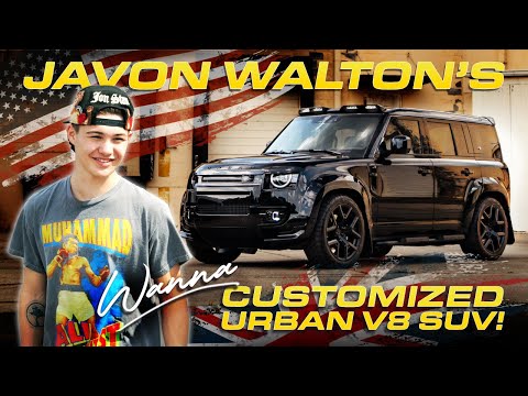 JOIN JAVON 'WANNA' WALTON AS HE COLLECTS HIS BRAND NEW CUSTOM V8 LAND ROVER DEFENDER SUV BY URBAN 🥊💥