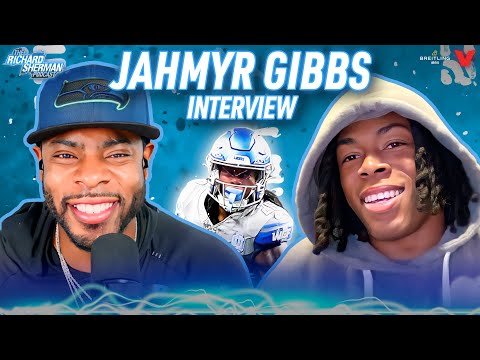 Jahmyr Gibbs & Richard Sherman talk Lions-Texans comeback, revenge vs. Cowboys, David Montgomery