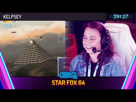 Star Fox 64 by kelpsey in 39:27 - Games Done Quick Express 2024